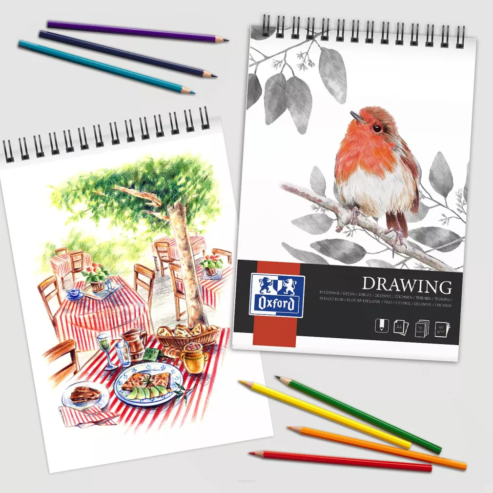 Blok Artystyczny Oxford Drawing A4 smartkleks.pl