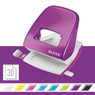 Dziurkacz metalowy Leitz Wow Nexxt Series Fioletowy smartkleks.pl