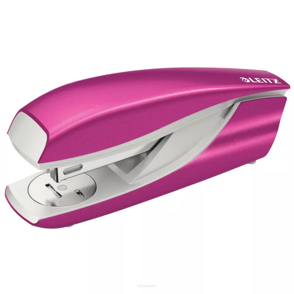 Zszywacz średni metalowy Leitz WOW różowy smartkleks.pl