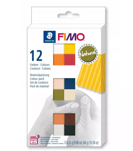 Masa Plastyczna Fimo Staedtler Natural 12 Kolorów