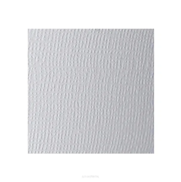 Karton Ozdobny Len Biały Galeria Papieru smartkleks.pl