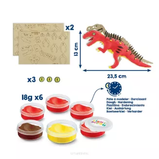 Masa Plastyczna Maped Creative Fabryka Dinozaurów SmartKleks.pl