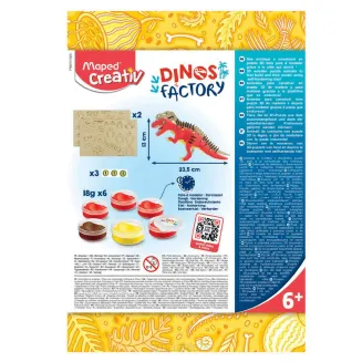 Masa Plastyczna Maped Creative Fabryka Dinozaurów SmartKleks.pl