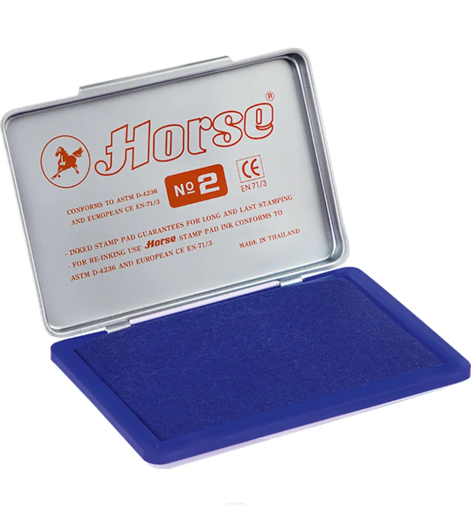 Poduszka do stempli Horse NR2 Niebieski 110x70