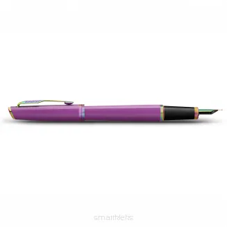 Parker Meridian Pióro wieczne Lakier winogronowy z tęczowymi obszyciami Średnia końcówka 2247775