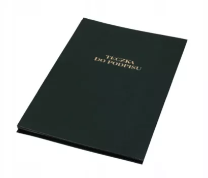 Teczka Do Podpisu 20 Kart Zielona Barbara