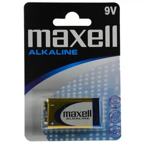 Bateria Alkaliczna 9V 6LR61 Maxell  SmartKleks.pl