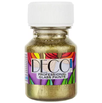 Farba do Szkła Witrażowa Deco 30ml - 180 Złoty