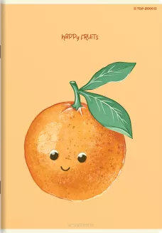 Zeszyt A5 32k. Wąska Linia Happy Fruits smartkleks.pl