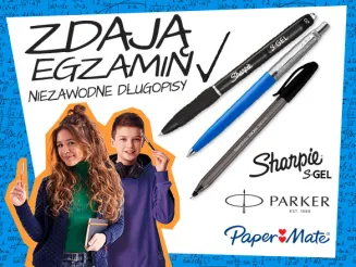 Długopis Parker Jotter Pomarańcz Wkład Niebieski i Czarny smartkleks.pl