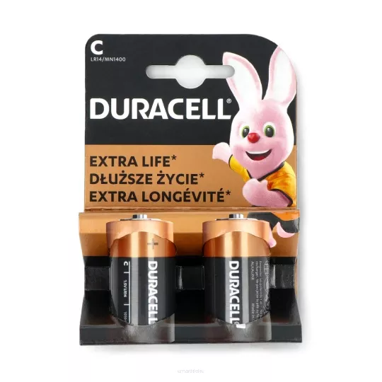 Bateria Alkaliczna C LR14 Duracell  SmartKleks.pl