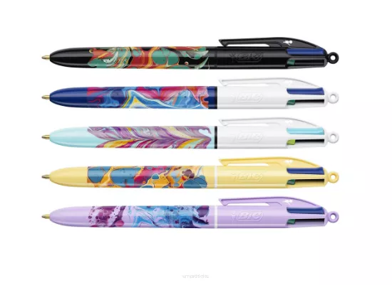 Długopis Automatyczny BiC 4 Colours Hydro Purple smartkleks.pl