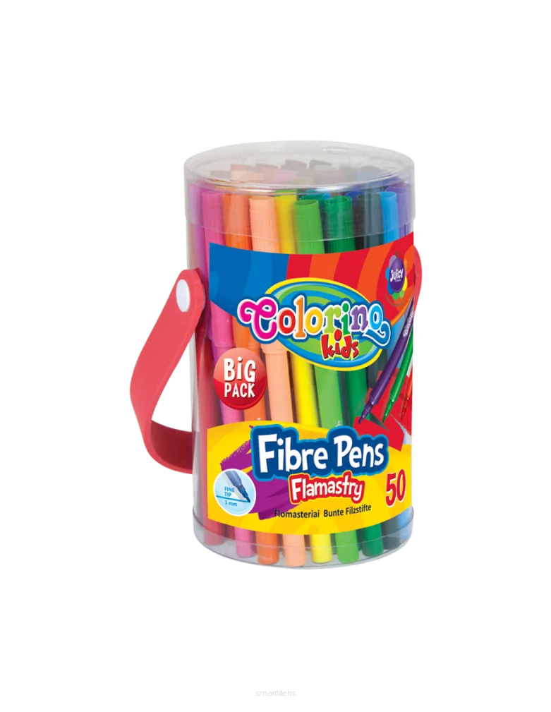 Flamastry „Duża Paczka” 50 szt. Colorino Kids smartkleks.pl