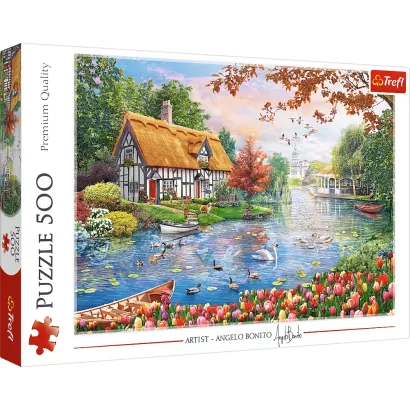 Puzzle Trefl 500 Elementów Cicha Przystań