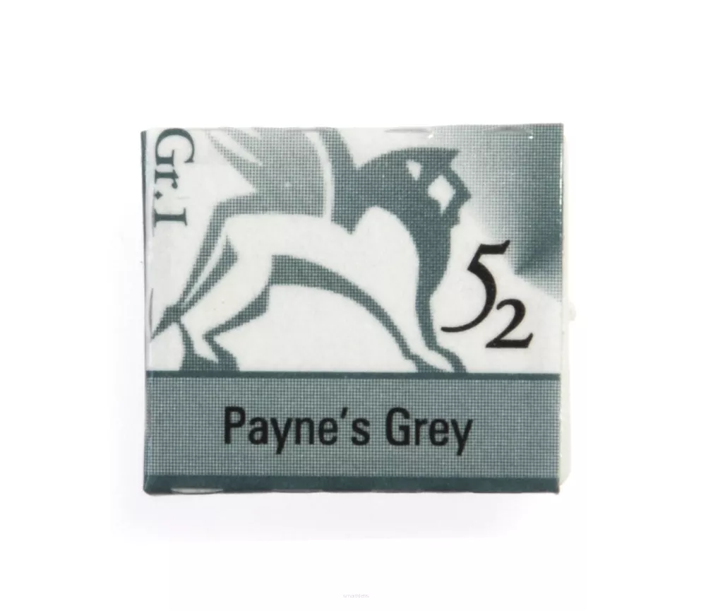 Akwarele w Półkostkach Renesans 52 Payne's Grey