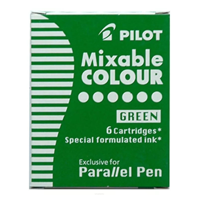 Naboje Pilot Parallel Pen Zielone 