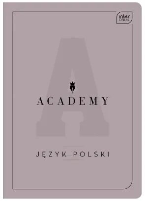 Zeszyt InterDruk A5 60k kratka 90g Polski Academy