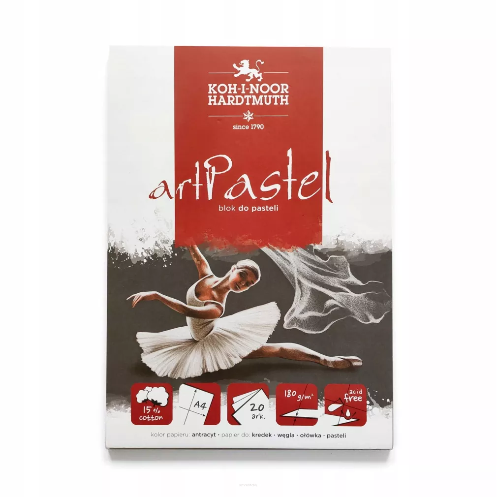 Blok do Pasteli Koh-I-Noor ArtPastel A4 180 g 20 k  SmartKleks.pl