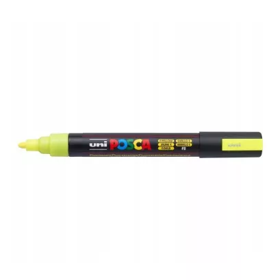Pisak Posca PC-5M Fluorescencyjny Żółty