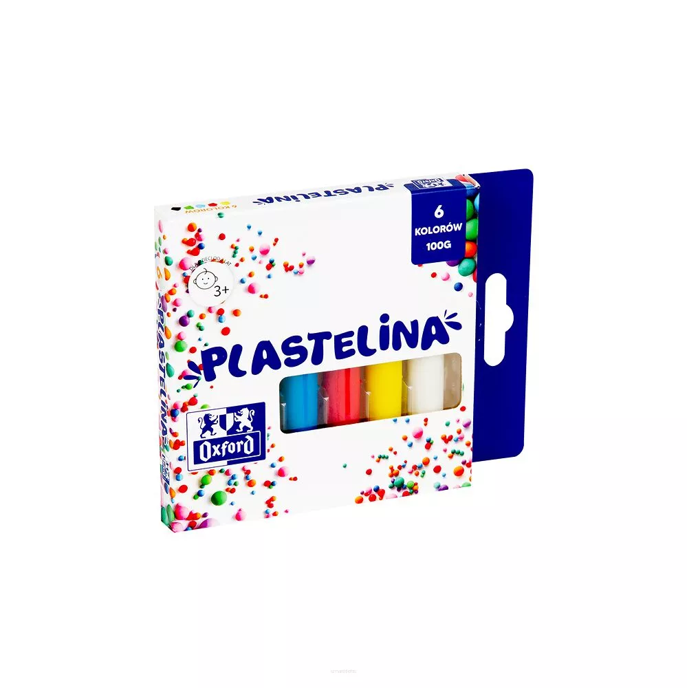 Plastelina Oxford 6 Kolorów smartkleks.pl