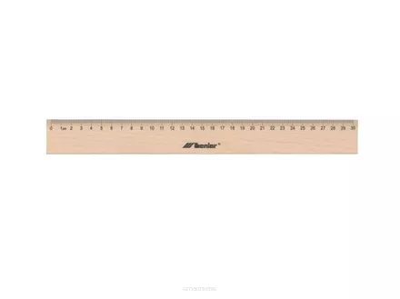 Linijka Drewniana 30cm Leniar