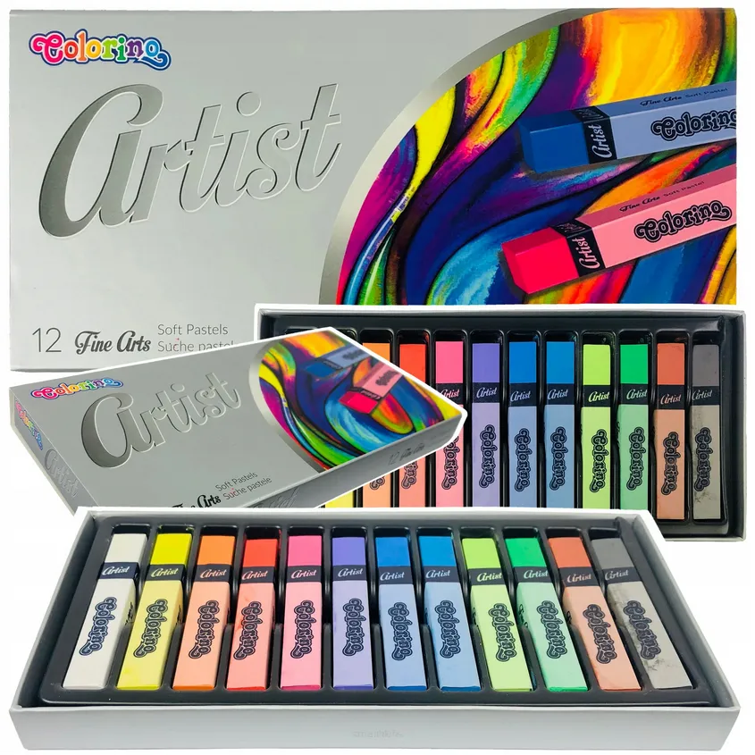 Pastele Suche Colorino Artist 12 szt smartkleks.pl
