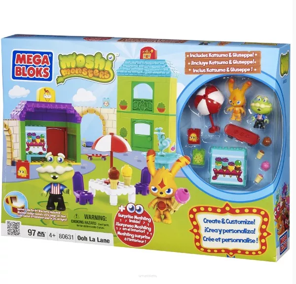 Moshi Monsters Mega Bloks Budka z Lodami Wyprzedaż smartkleks.pl