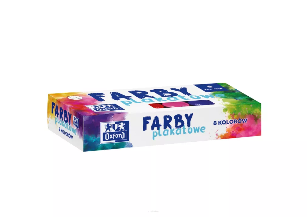 Farby Plakatowe Oxford 8kol smartkleks.pl