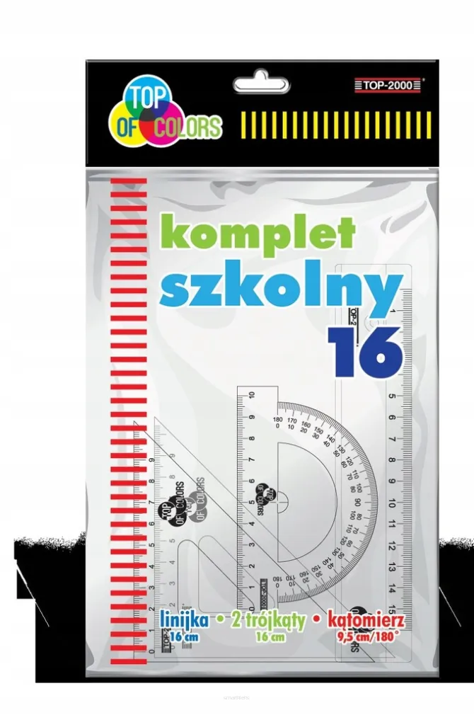Zestaw Geometryczny 16 Top 2000  SmartKleks.pl
