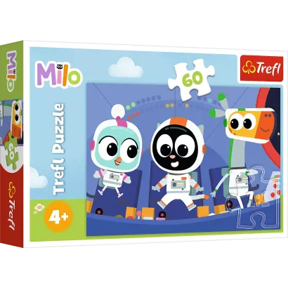 Puzzle Trefl 60 Elementów Czas poznać Milo