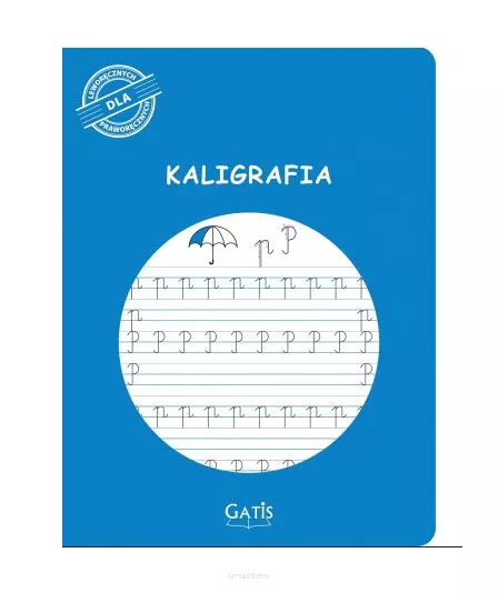 Zeszyt do Kaligrafii Nauka Pisania Gatis A4 smartkleks.pl