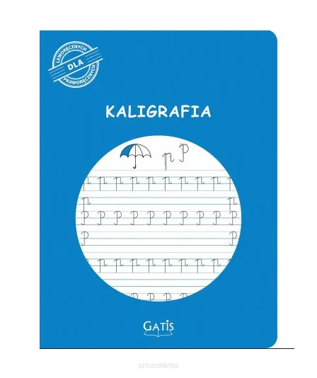 Zeszyt do Kaligrafii Nauka Pisania Gatis A4 smartkleks.pl