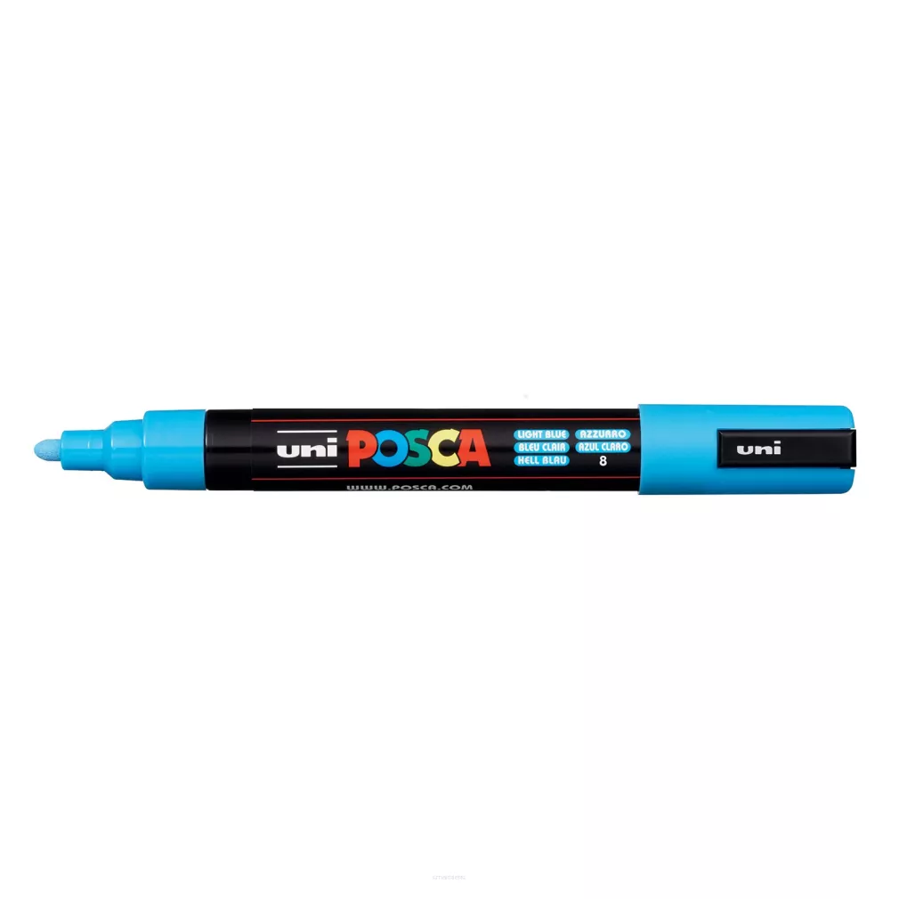 Pisak Posca PC-5M Jasny Niebieski Smartkleks.pl