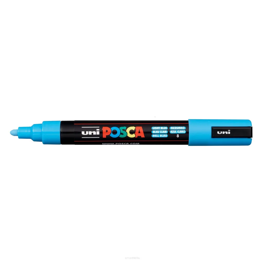 Pisak Posca PC-5M Jasny Niebieski Smartkleks.pl