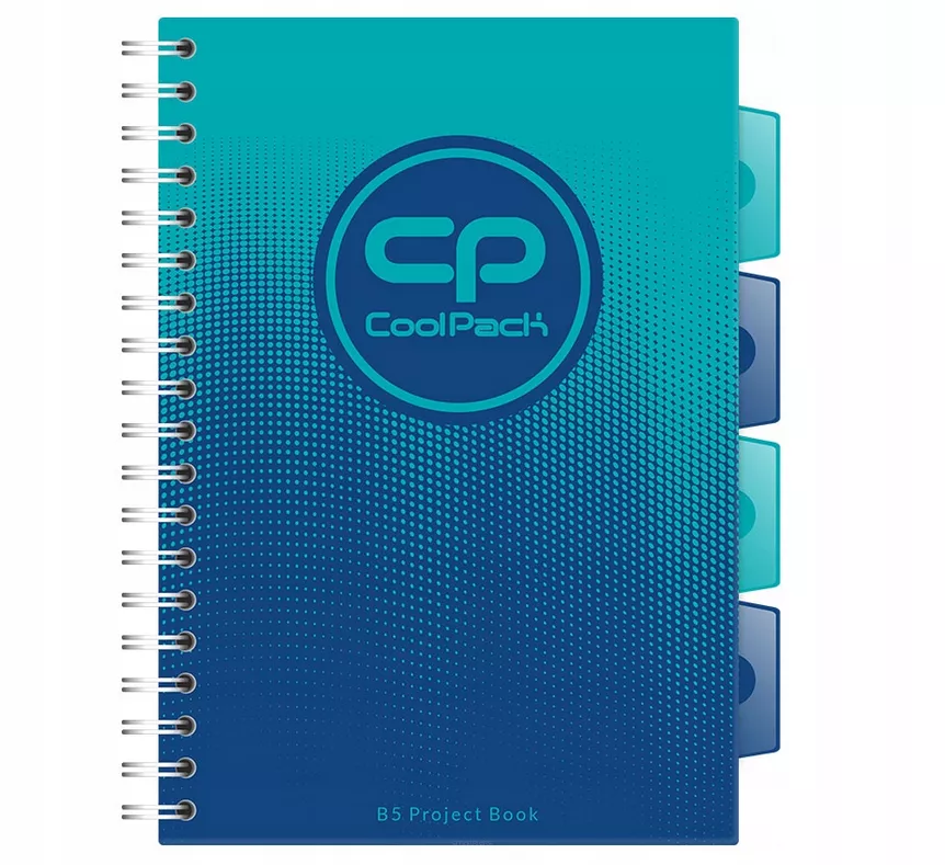 CoolPack Kołozeszyt B5 Gradient Ocean