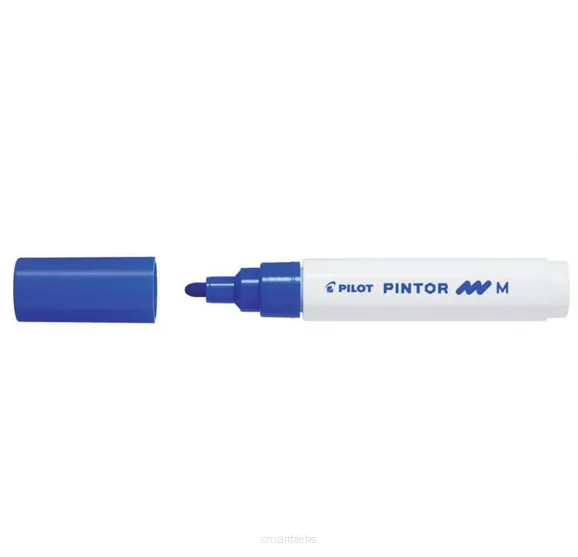 Marker Permanentny Olejowy Dekoracyjny Niebieski Pintor 1,4 mm Pilot