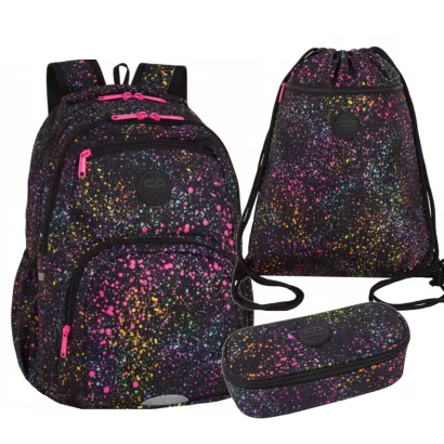 Plecak Coolpack Pick Galactica z Workiem i Piórnikiem