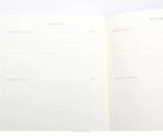 Notatnik A5/96k Kratka Twarda Okładka Szary smartkleks.pl