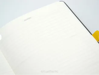 Notatnik A5/96k Kratka Twarda Okładka Szary smartkleks.pl