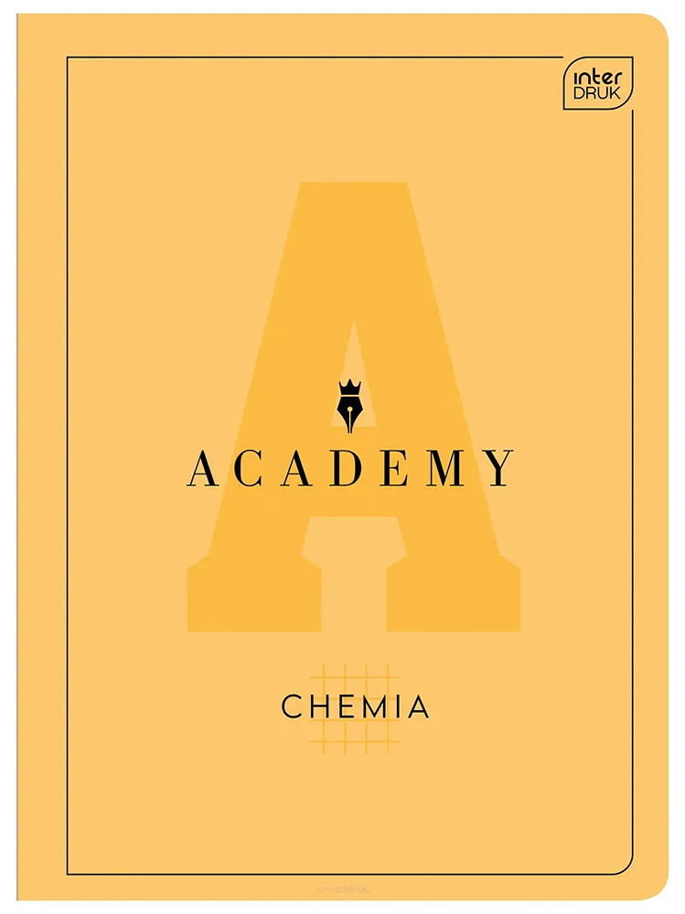 Zeszyt tematyczny InterDruk A5 60 Kratka 90g Chemia Academy Hybryda