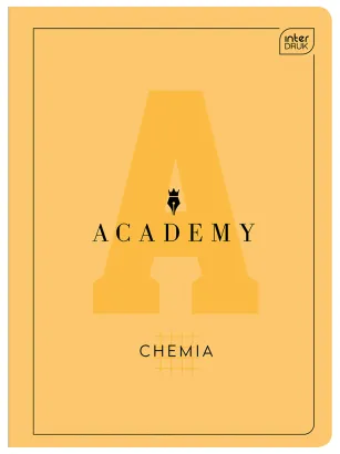 Zeszyt tematyczny InterDruk A5 60 Kratka 90g Chemia Academy Hybryda
