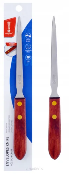 Nóż Do Kopert MemoBe 20cm Z Drewnianym Uchwytem smartkleks.pl