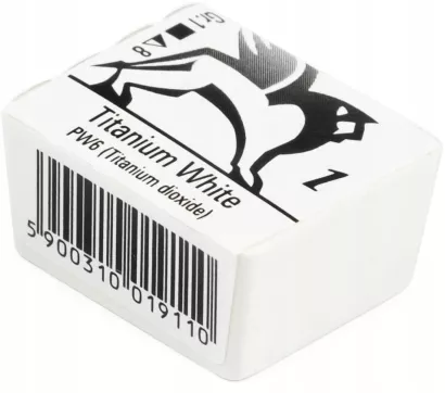 Akwarele w Półkostkach Renesans 5 Tytanowa Biel