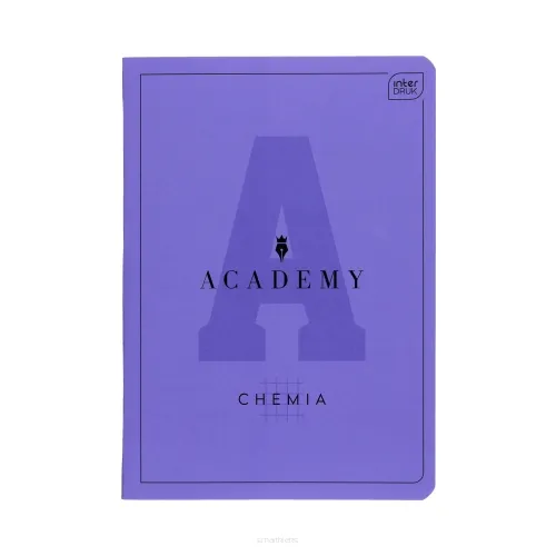 Zeszyt InterDruk A5 60k kratka 90g Chemia Academy