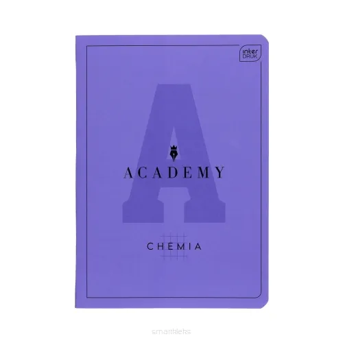 Zeszyt InterDruk A5 60k kratka 90g Chemia Academy