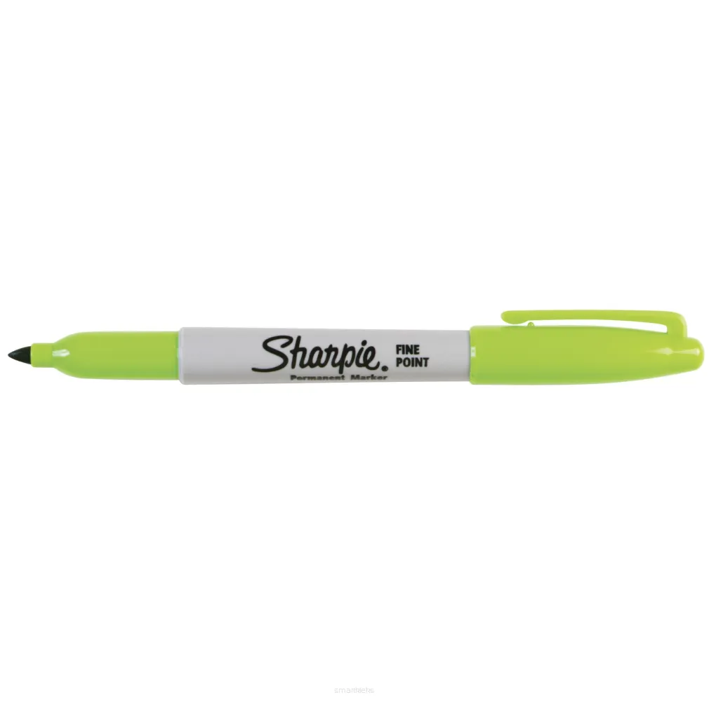 Marker Permanentny Sharpie Fine Pisak Szybkoschnący Lime smartkleks.pl