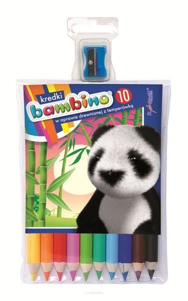 Kredki ołówkowe Bambino 10 kolorów