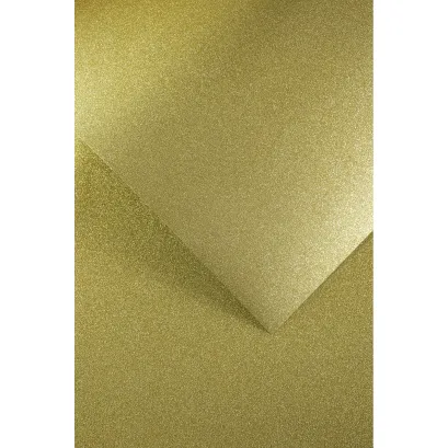 Samoprzylepny Arkusz Brokatowy Złoty Galeria Papieru 1 Arkusz