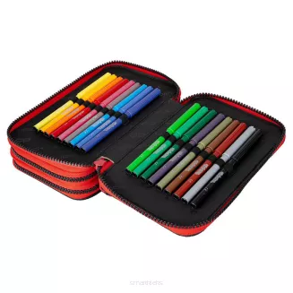 Piórnik Trójkomorowy Cool Pack z Wyposażeniem Jumper 3 Gradient Cranberry - 4