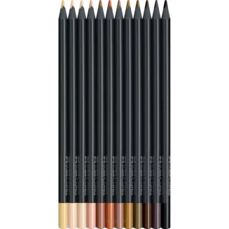 Kredki Faber Castel Skin Tones 12 Black Edition smartkleks.pl